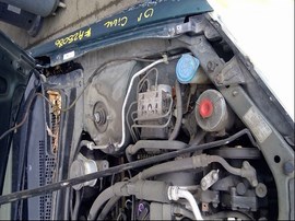 2001 HONDA CIVIC, GREEN, EX, 1.7L, VTEC, AT,  A25086